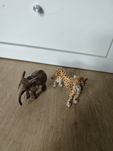 Schleich set gepard elefant - schleich,