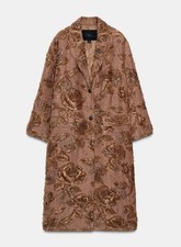 ZARA MANTEL KIMONO GR S GOLD