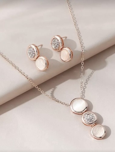 Strass dekor halskette - strass, 1