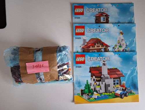 Lego creator berghütte - creator:,