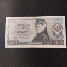 1000 Schilling 1966 Österreich Suttner, C857917F, Erhaltung