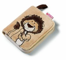 Nici 33733 Geldbeutel Löwe Wild Friends Geldbörse Portmonnaie Plüsch