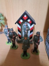 5 x  Elastolin, Soldaten