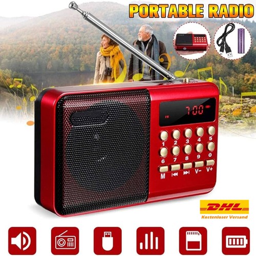 Tragbares radio mp3 - tragbares, fm