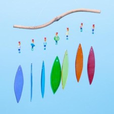 Windspiel "7 Blätter" Chakra