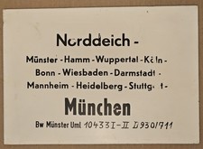 Zuglaufschild D930 931 710 DB