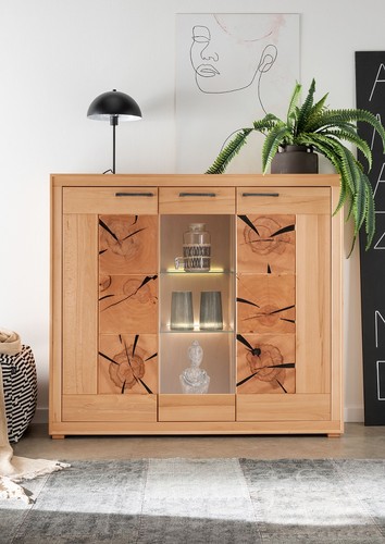 Highboard schrank 150x135cm - schrank,