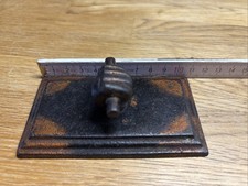 Briefbeschwerer Faust Gusseisen