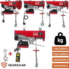 Elektrische Seilwinde Seilhebezug Hebezug Notausschalter 200kg-800kg