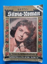 Altes Silvia Romanheft - Herz