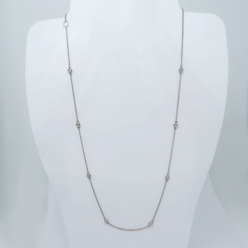 Collier kette mit 0 - collier,