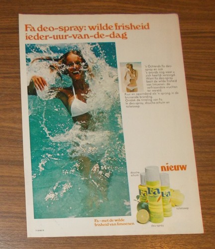 Seltene werbung vintage - werbung, fa