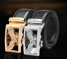 Ledergürtel Automatik Adler