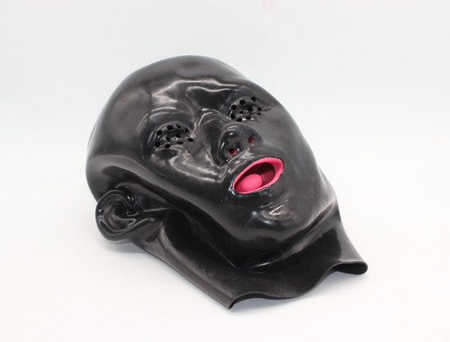 Geformte schwarze latex gummi - schwarze,