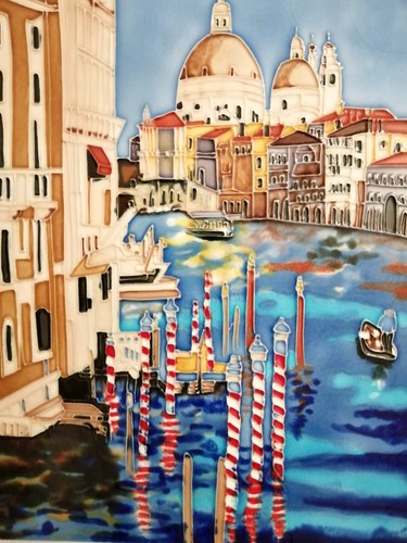 Venedig kunst aguarel auf gibs - venedig,