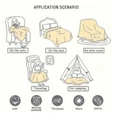 Bunte Erdbeer-Blumenbettdecke Plaid Decke Baumwolle Bambus Fleece Winter