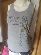 Bodybuilding Fitness Trägershirt Achselshirt Frauen Gr. L Motiv Bikini Wellness