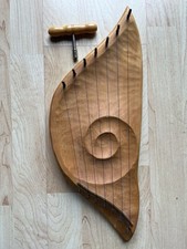 Kantele 7 Saiten, Kirschholz Massiv, Schwarzwald Manufaktur, Tipptopp