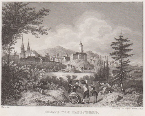Kleve gesamtansicht original - kleve,