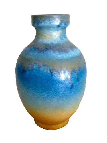 Schöne lauflasur vase - schöne,