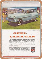 METAL SIGN - 1957 Opel Olympia