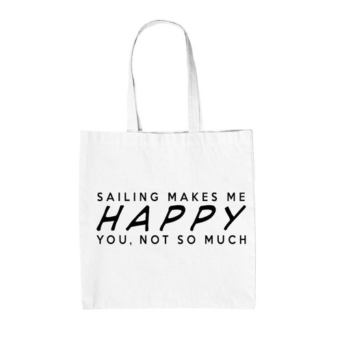 Segeln makes happy canvas - me,