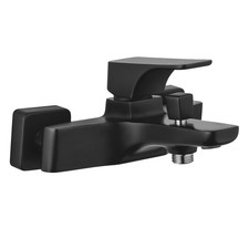 Badewannenarmatur Schwarz Matt