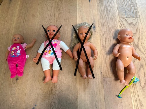Baby born puppe puppen - puppe,