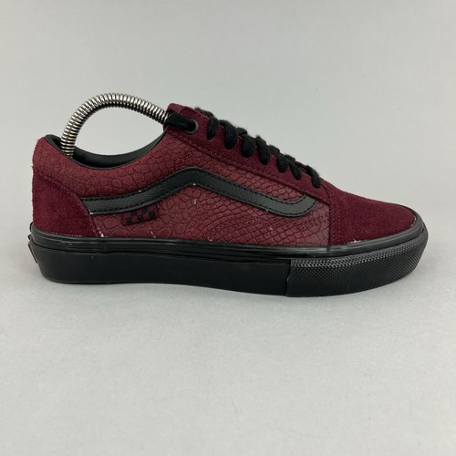Vans breana geering burgundy - vans,