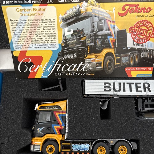 Tekno scania gerben - tekno, buiter