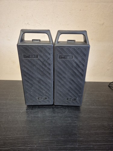 Vintage 80s black plastic - plastic, 12