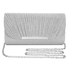 Damentaschen Clutch Glitzer Abendtasche Glänzend Envelope Party Damen Handtasche