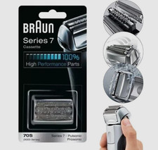 Neu Original Braun 70S Scherkopf Series 7 Silber Ersatzkopf kompatibel Rasierer