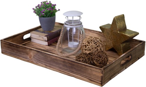 Bartablett aus holz - aus,