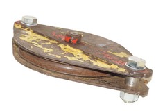 Umlenkrolle Seilrolle Rolle für Seilzug / Greifzug Flasche Unterflasche