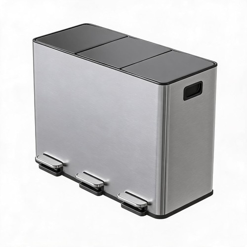 45l fach edelstahl - ,