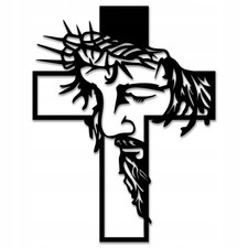 Wandbild Kreuz mit Jesus