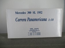 Carrera Panamericana 1:18 M-023  Mercedes 300 SL 1952 in OVP