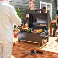 Outsunny Holzhohlgrill
