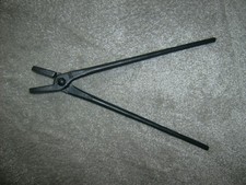 Flachmaulschmiedezangen, Schmiedezangen 30 cm, neuwertig