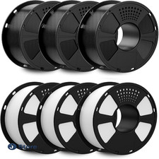 PLA Filament 3x1kg Schwarz