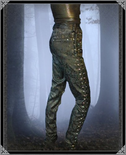 Steampunk lange gothic hose - steampunk,