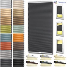 Wabenplissee nach maß Rollo Faltrollo Verdunkelung zum BOHREN für Fenster & Tür
