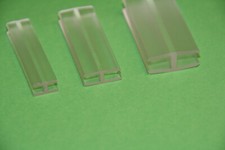 (6€/m) - Acrylglas H-Profil