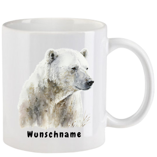 Tasse mit eisbär - ,