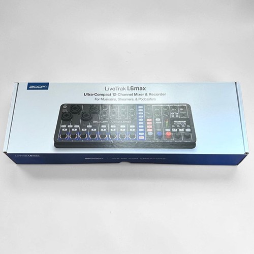 Zoom livetrak l6max kanal - zoom,