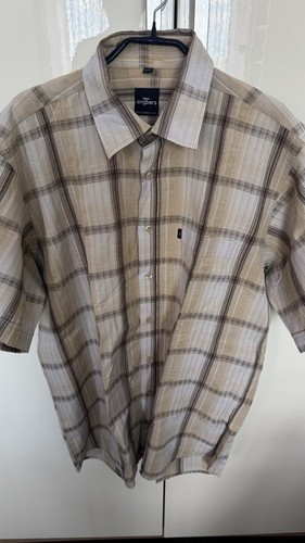 Engbers herren hemd beige - hemd,,