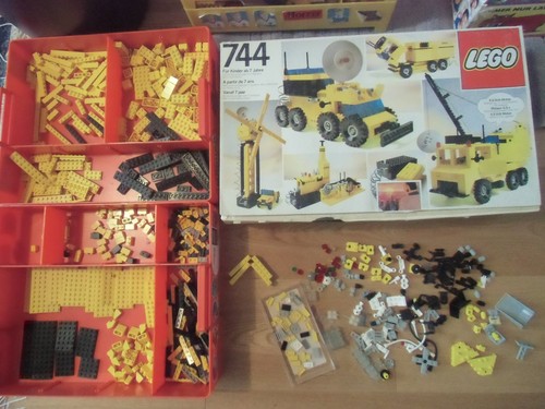 Lego 744 vintage technic set - vintage, set-