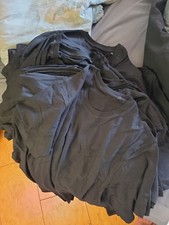 84 Stück B&C Inspire E150 Bio Baumwolle Schwarz NEU  Unbenutzt