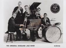 The Original Dixie Land Jazz Band Foto Original Schwarz und Weiß Presse 1970s